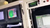 Impresionante  avión se adentra en el ojo del huracán Irma