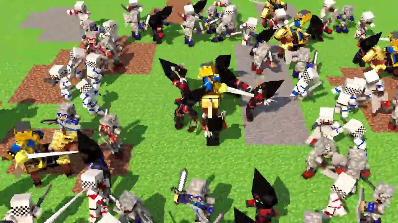 FNAF vs Mobs - Lords Mobile Challenge - Minecraft Animation