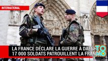 Attaques à Paris : nouvelles mesures de sécurité et frappes aériennes contre Daesh