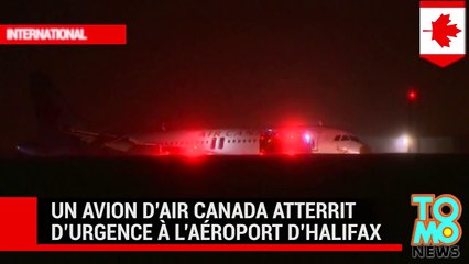 Accident d'avion : Un avion d'Air Canada atterrit d'urgence à l'aéroport d'Halifax