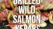Grilled Salmon and Lemon Skewers