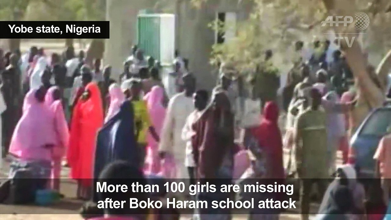 More than 100 girls 'missing' after Boko Haram school attack