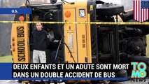 Le double accident d’un bus scolaire tue deux enfants et un adulte