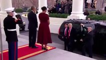 Incómoda situación de Michelle Obama tras recibir regalo de Melania Trump