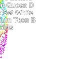 BuLuTu Love Letters Print Cotton Queen Duvet Cover Set White Gray Premium Teen Boys Girls