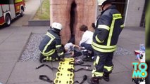 CAP OU PAS CAP?: Un étudiant se retrouve coincé dans une vulve allemande géante