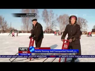Kereta Dorong Jadi Transportasi Favorit - NET12