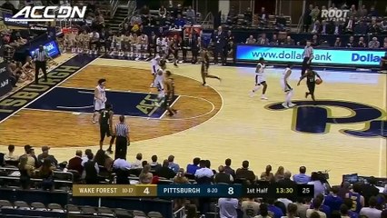 Wake Forest vs. Pittsburgh Basketball Highlights (2017-18)