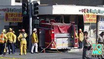 Deux camions de pompiers rentrent en collision: 15 blessés