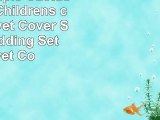 Hxiang Simple Cactus Bedding Childrens cartoon Duvet Cover Set Girl Bedding Set 1 Duvet