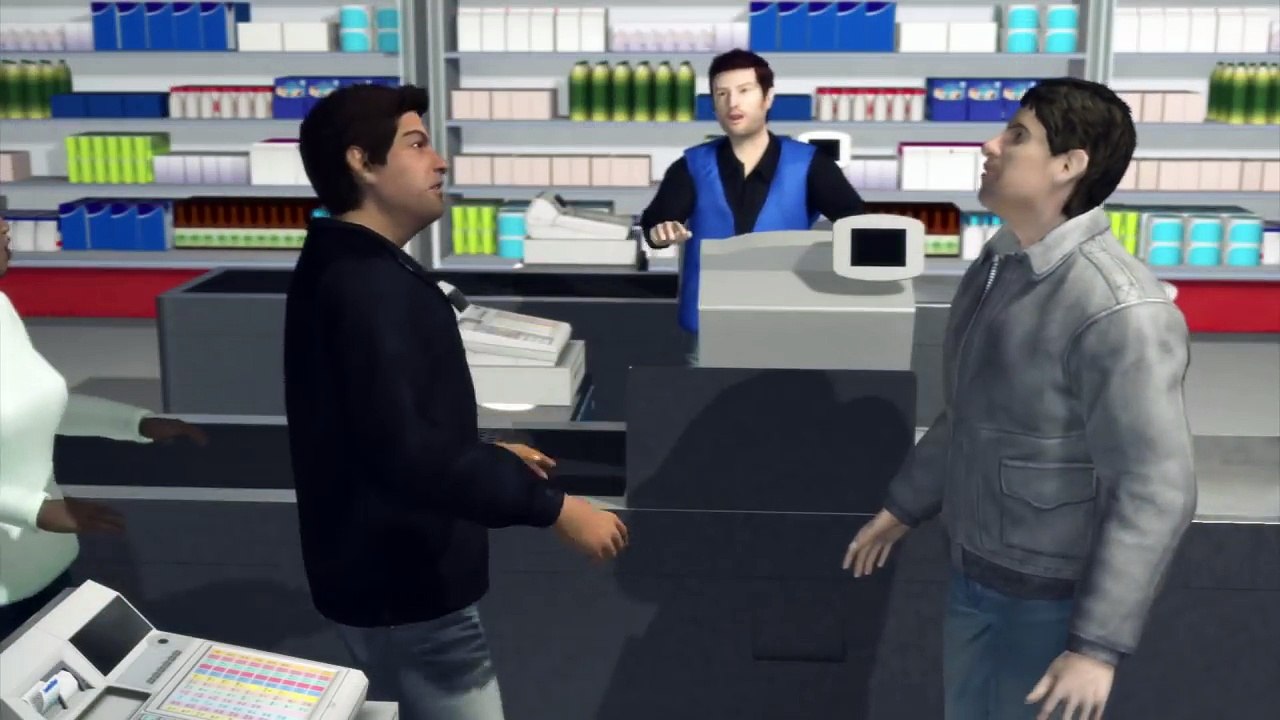 Une bagarre a finit en bain de sang dans un supermarché