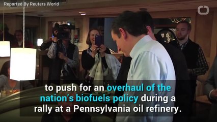 Cruz Stumps For Oil Deregulation At Philadelphia Refinery