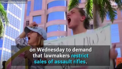 Florida Shooting Survivors Demand Action On Guns
