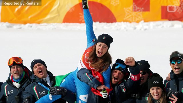 Sofia Goggia Upsets Lindsey Vonn To Win Olympic Downhill