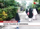 Keluarga Jemput Novel ke Bandara Soekarno-Hatta