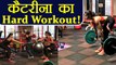 Katrina Kaif HARD WORKOUT video in Gym goes VIRAL ; Watch Video | FilmiBeat