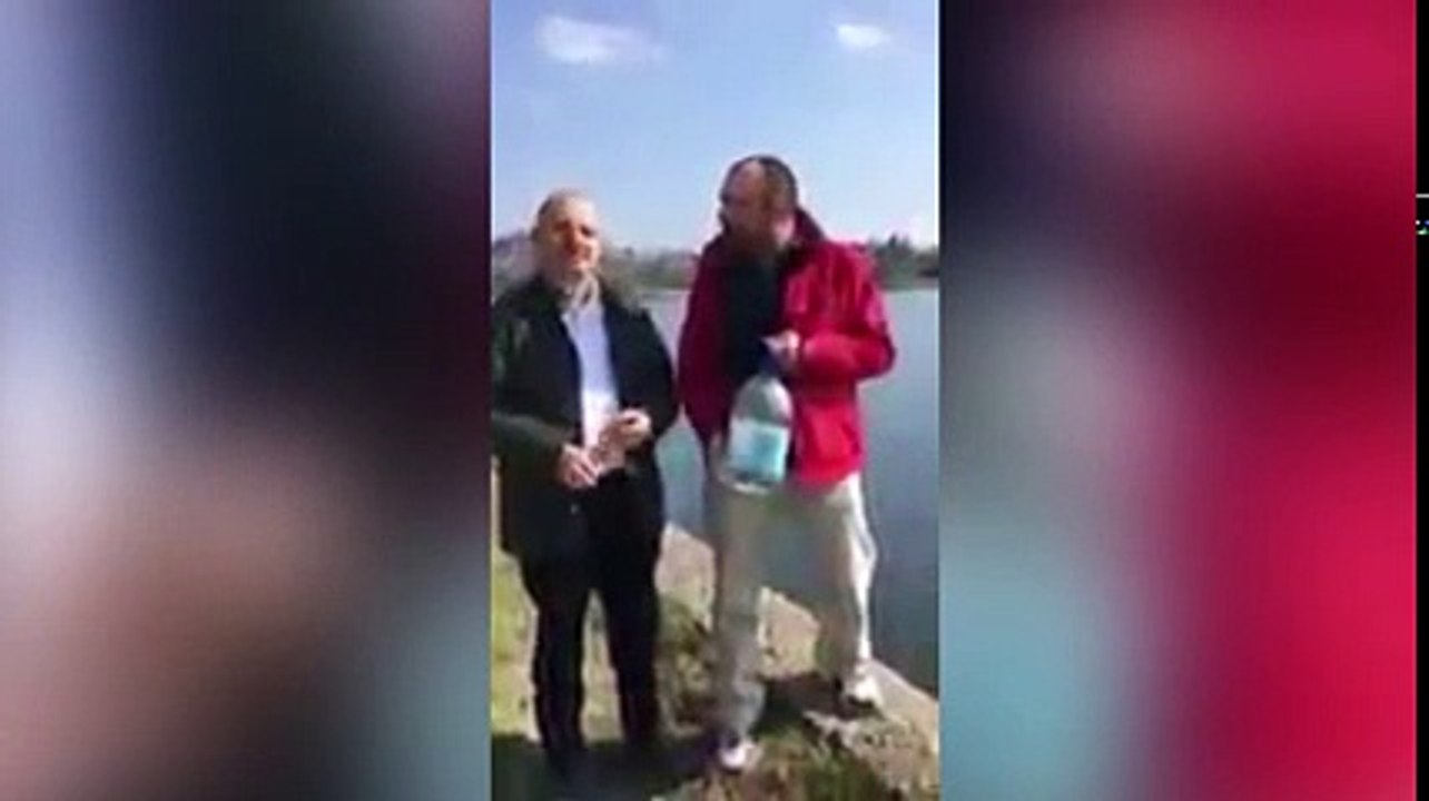 Sapanca gölünü mayalamaya çalışan yurdum insanı