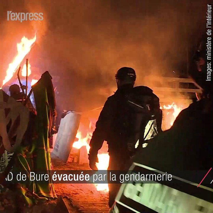 Déchets nucléaires: la Zad de Bure en cours d'évacuation
