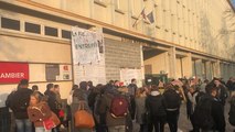 Blocus au lycée Gambier