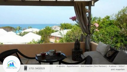 A vendre - Appartement - Sint maarten (Sint Marteen) - 4 pièces - 163m²