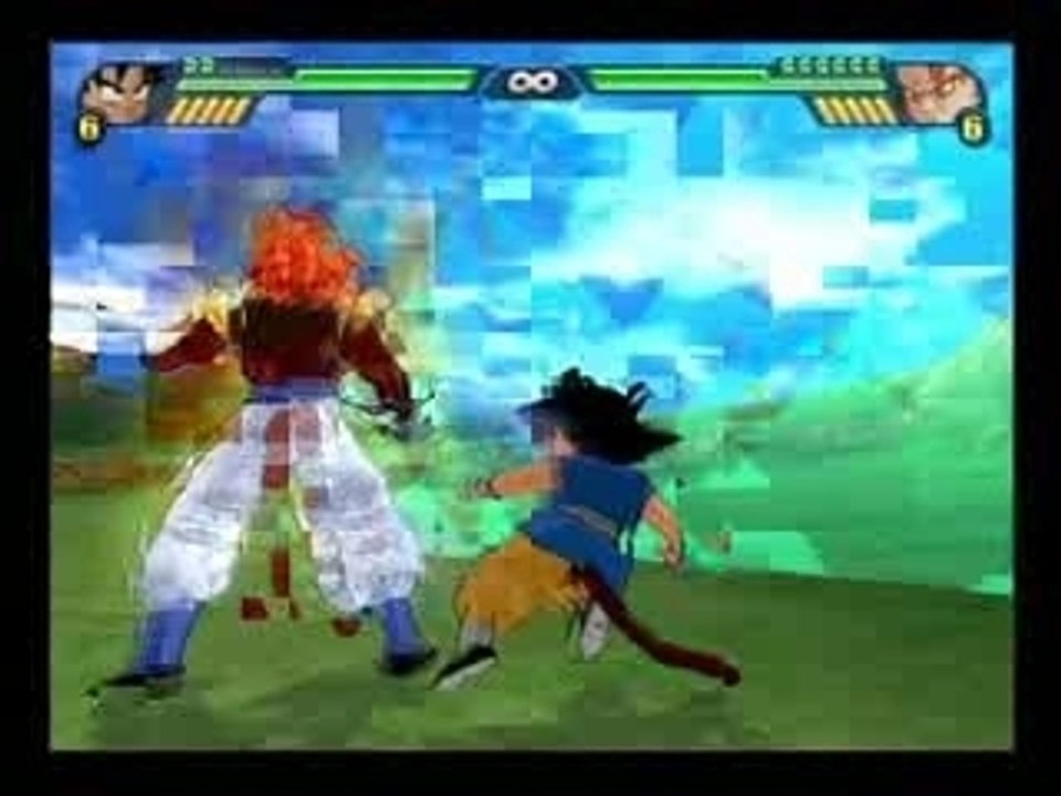 combo 100 000 sur tenkaichi 3 /goku gt/