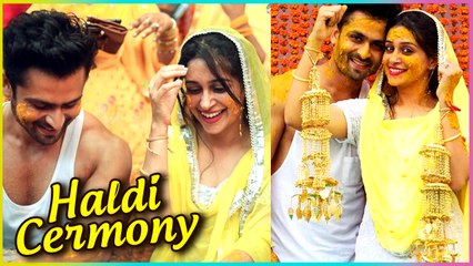 Dipika & Shoaib DESI STYLE HALDI Ceremony