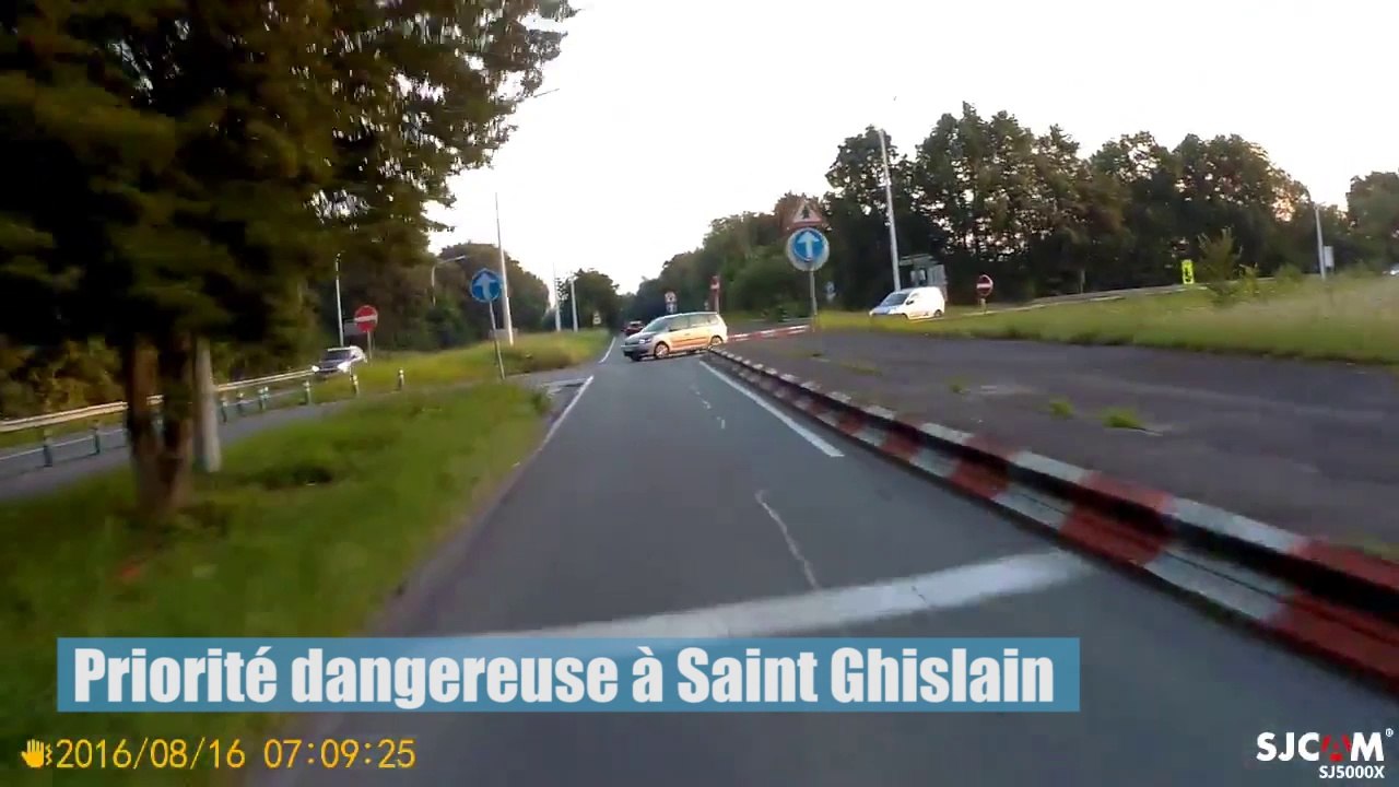 Priorité dangereuse à Saint Ghislain