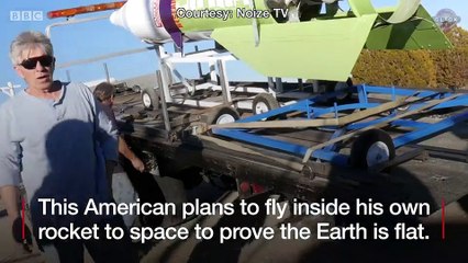 WATCH - Flat Earth One man's rocket mission