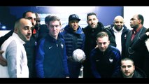 France blind national football team visits the Youth Academy