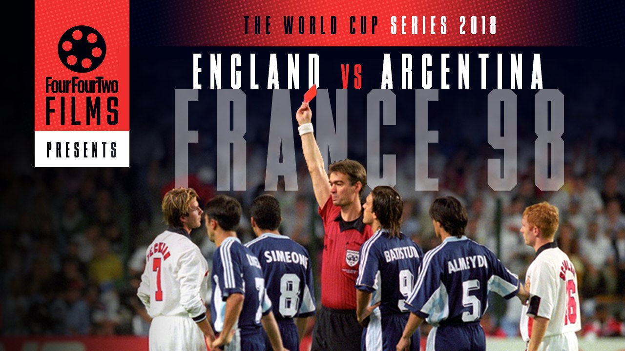 Argentina 2-2 England 1998 documentary | The Game | World Cup Series