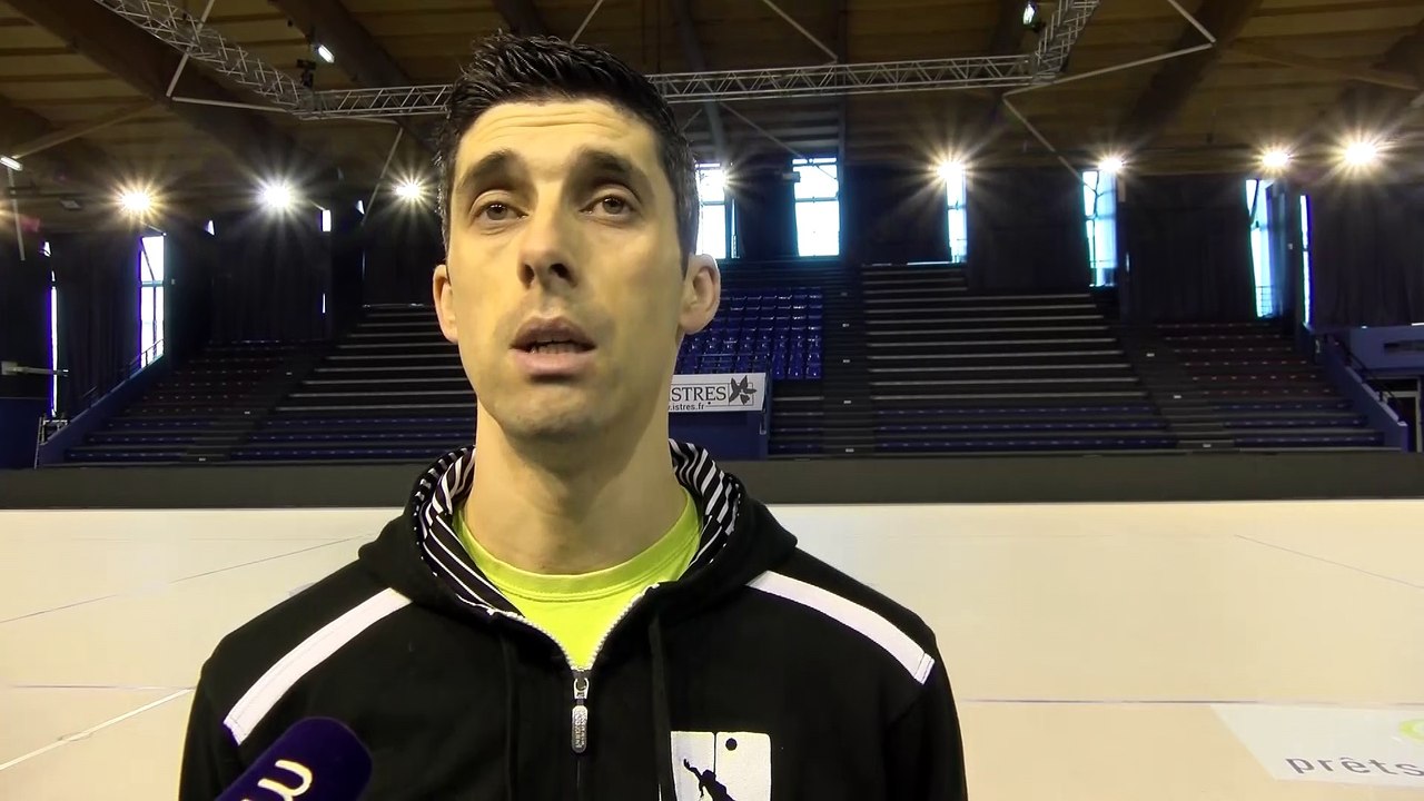 André Sa coach d'Istres Provence Volley