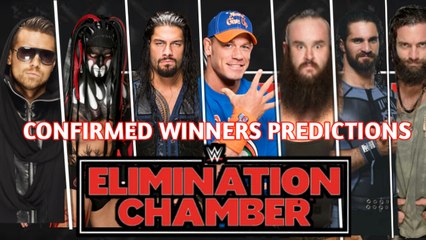 WWE Elimination Chamber Official Match Card | WWE Elimination Chamber 2018