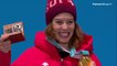JO 2018 : Ski Alpin - Combiné alpin Femmes. La cérémonie des médailles