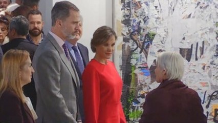 Los Reyes inauguran la Feria ARCO 2018