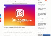 instagram bildirimleri nasil kapatilir