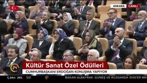 Cumhurbaşkanı Erdoğan: Kültür ve sanatı ihmal edemeyiz