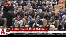 Cumhurbaşkanı Erdoğan: Kültür ve sanatı asla ihmal edemeyiz