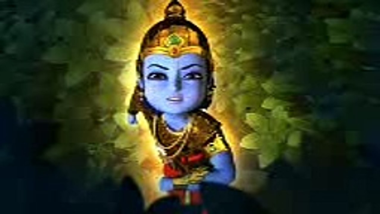 krishna leela cartoon
