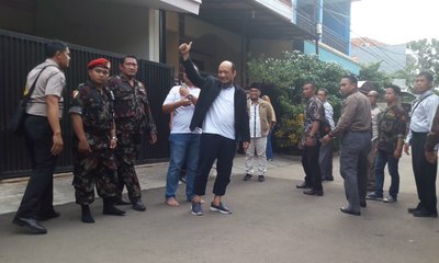 Setelah Datangi ke KPK, Novel Kembali ke Rumah