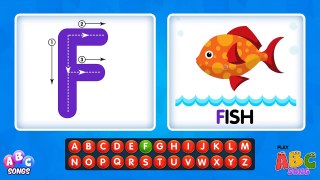 Learn to Write Uppercase Alphabet for Kids  - ABC Songs for Children