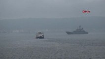 Çanakkale-Rus Savaş Gemisi Çanakkale Boğazı'ndan Geçti