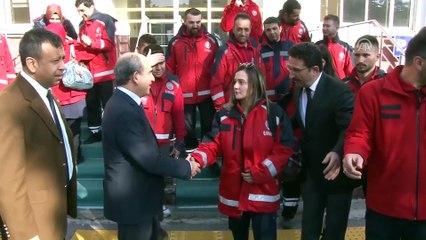 Üç ilden UMKE ekibi Afrin'e uğurlandı - KONYA