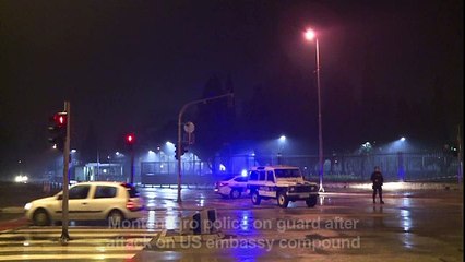 Attacker lobs suspected grenade into US embassy in Montenegro
