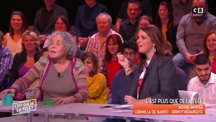 Elle boit sa propre urine lors d'une émission de télévision sur C8