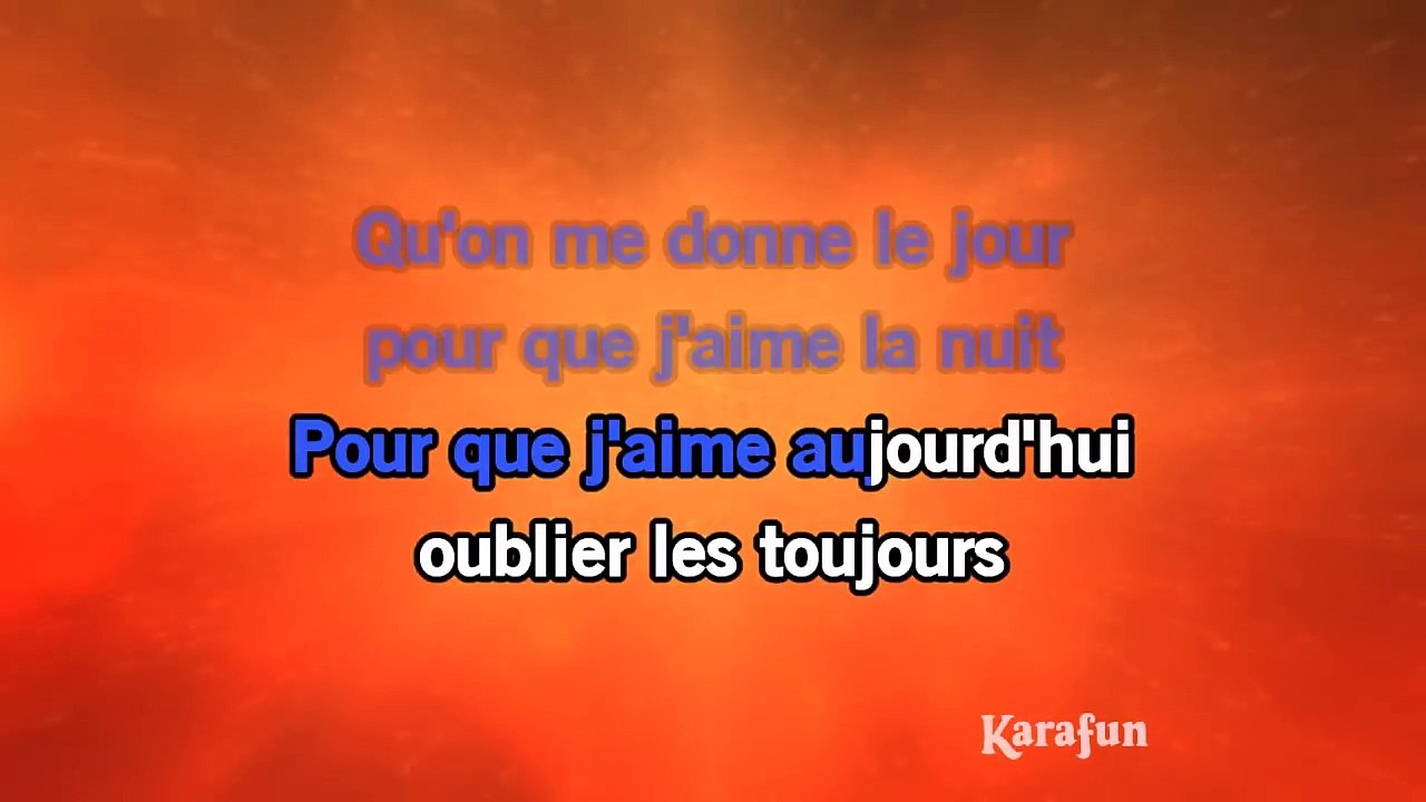 Karaoké L'envie (Stade de France 2009) - Johnny Hallyday *