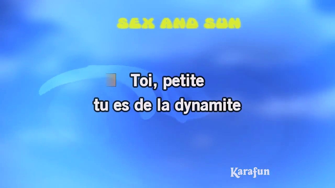 Karaoké Sea, Sex And Sun - Serge Gainsbourg *
