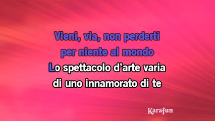 Karaoké Via con me (It's Wonderful) - Paolo Conte *