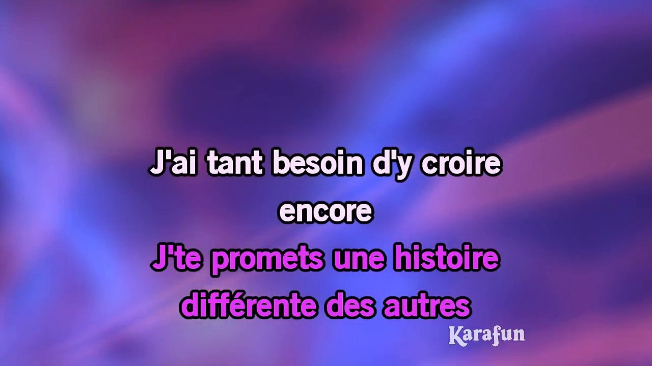 Karaoké Je te promets (Live Born Rocker Tour) - Johnny Hallyday *