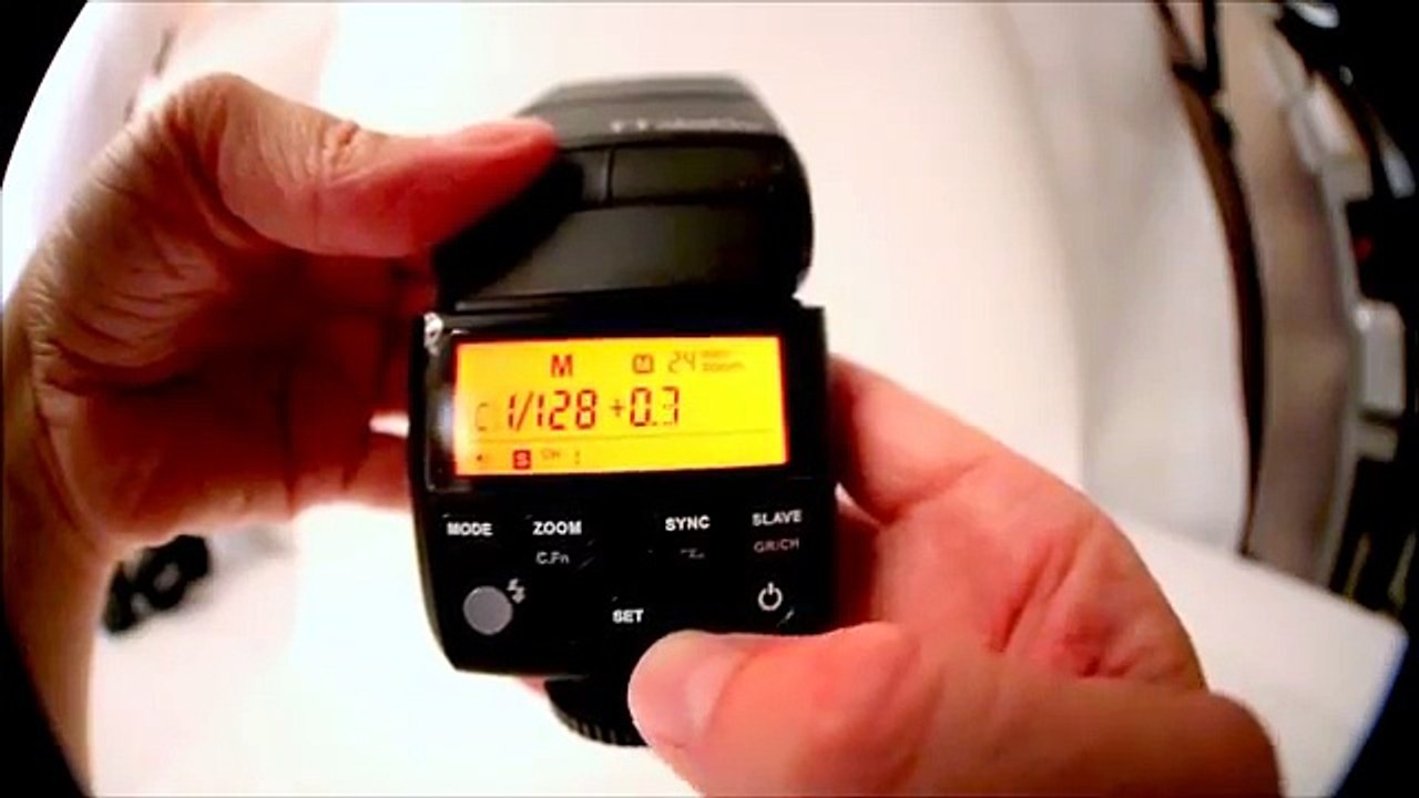 A quick tour around the Godox TT350 speed light
