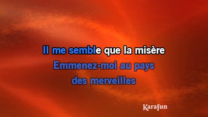 Karaoké Emmenez-moi - Charles Aznavour *